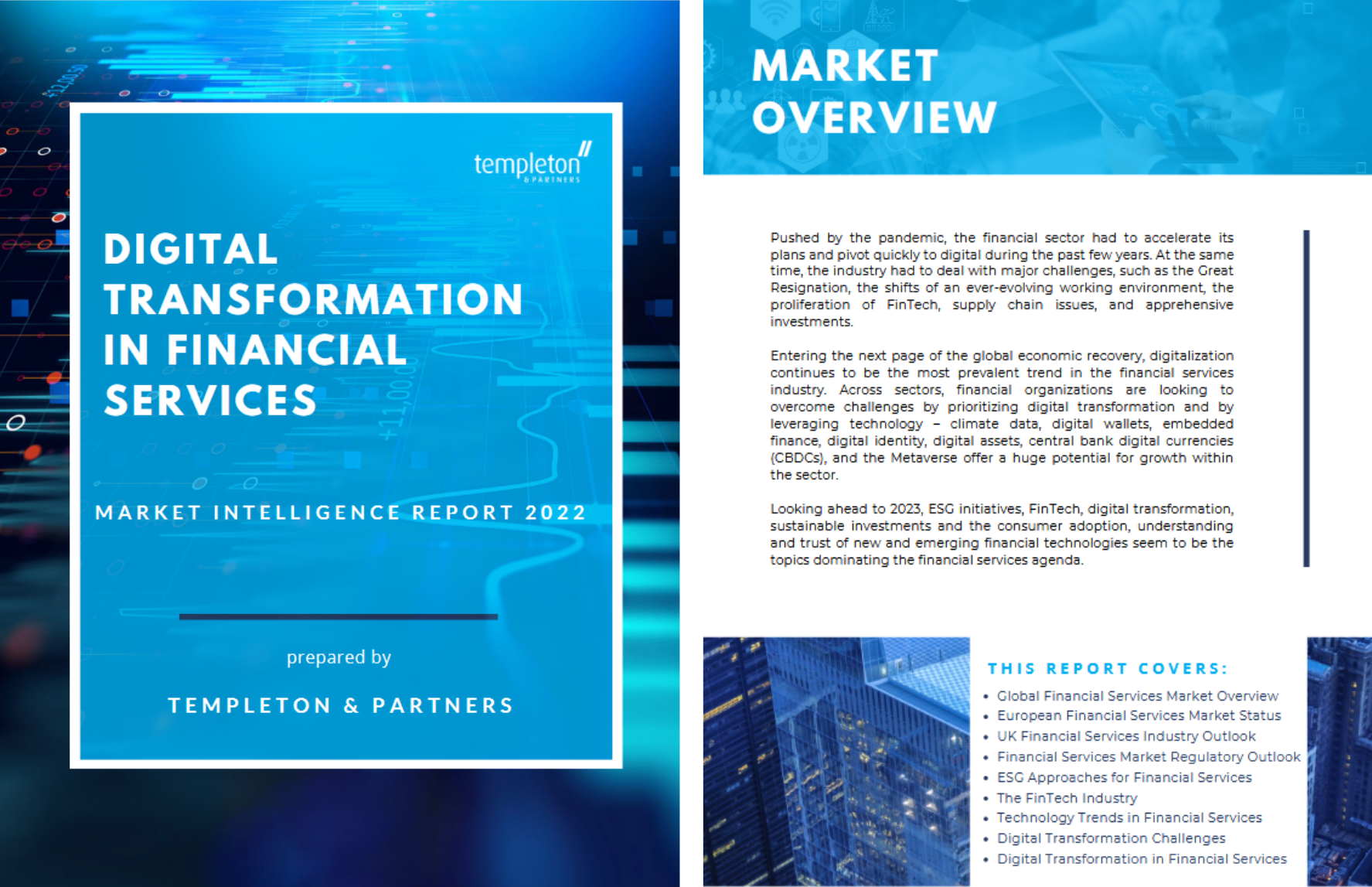 Financial Services Market Intelligence Report 2022