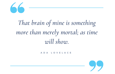 Ada Lovelace quote