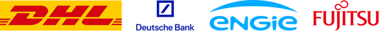 DHL Deutsche Bank Engie Fujitsu