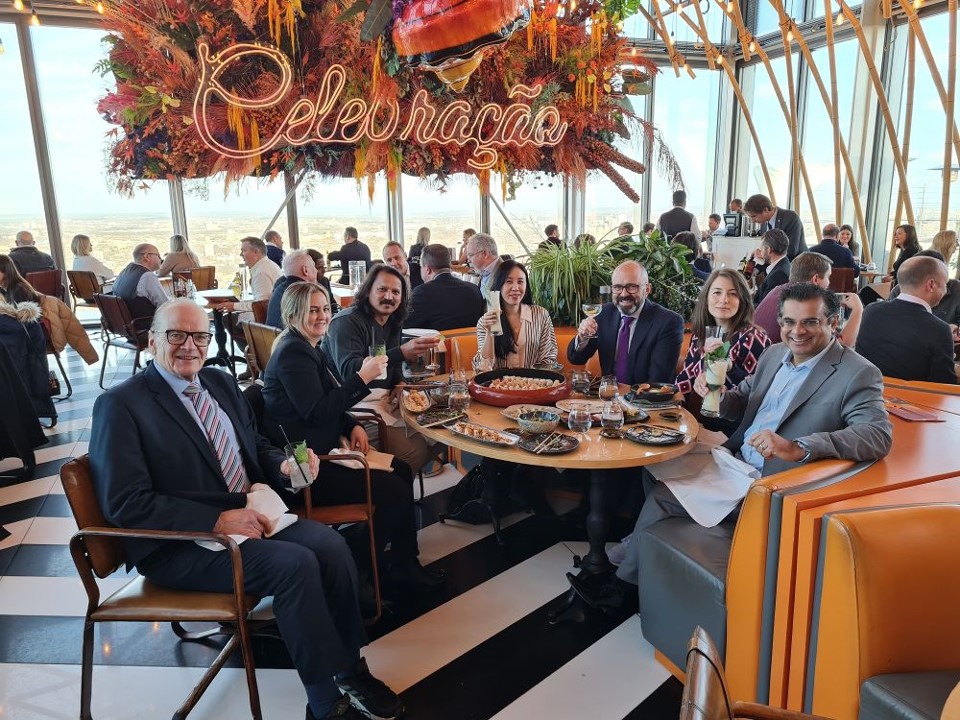 Top Performers Drinks at the Shard